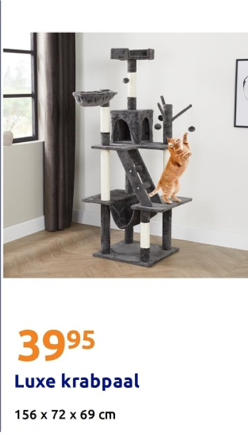 Luxe krabpaal
