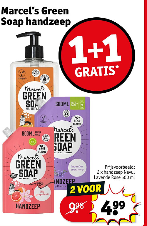 Marcel’s Green Soap handzeep