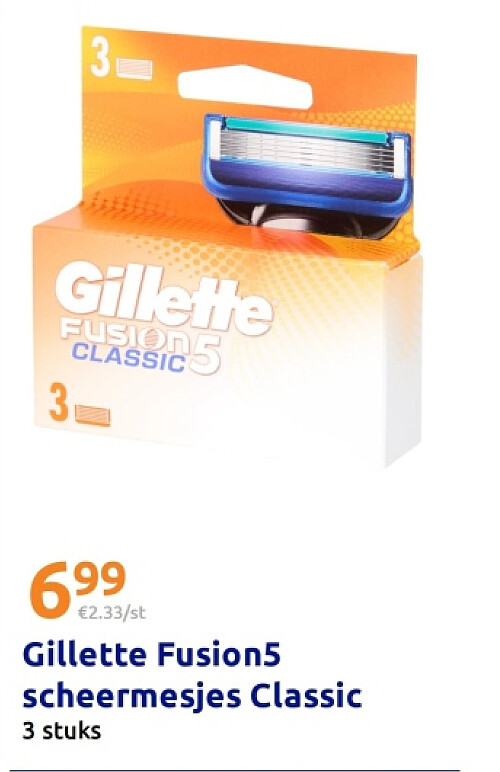 Gillette Fusion5 scheermesjes Classic