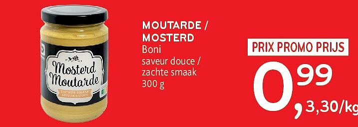 MOUTARDE / MOSTERD
