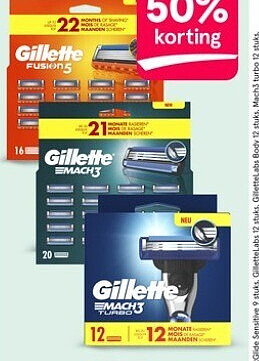 Grootverpakkingen Gillette en Gillette Venus