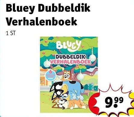 Bluey Dubbeldik Verhalenboek