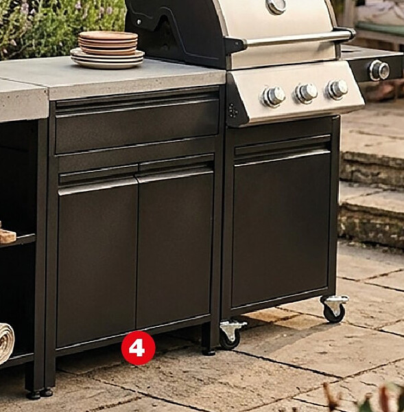 Barbecook Casa buitenkeuken module 2 deuren