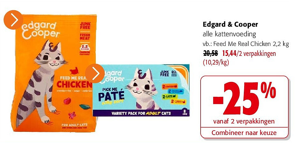 Edgard & Cooper Feed Me Real Chicken 2,2 kg