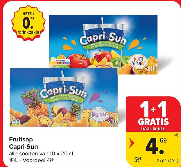 Fruitsap Capri-Sun