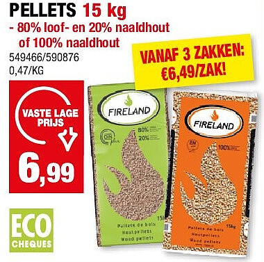 PELLETS 15 kg