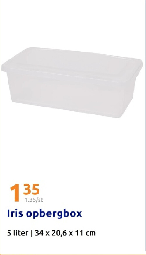 Iris opbergbox