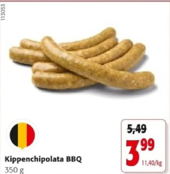 Kippenchipolata BBQ