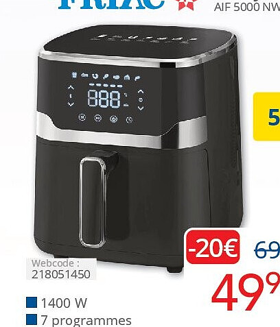 Airfryer AIF 5000 NW 5 L