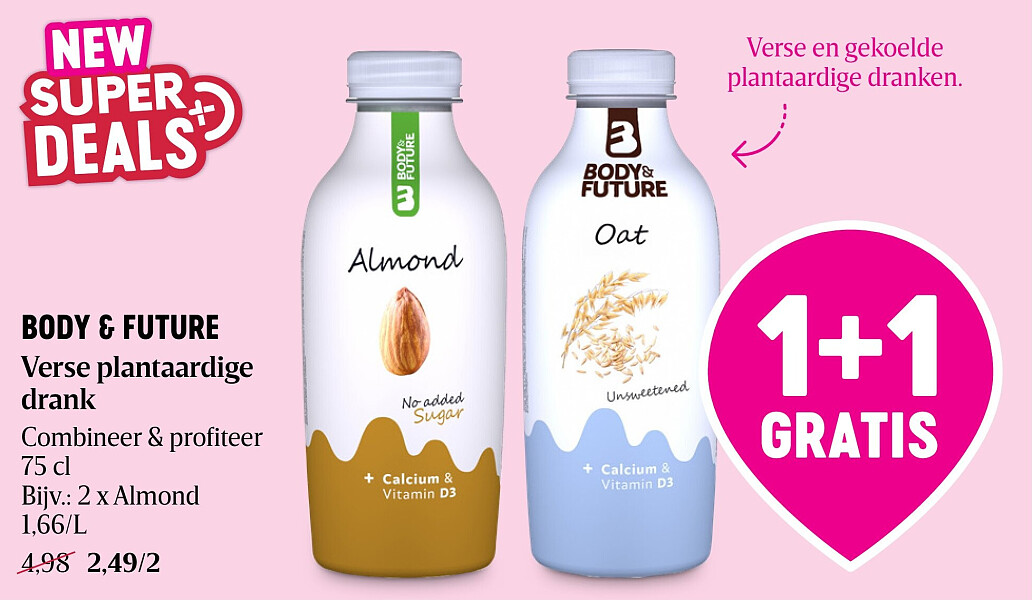 BODY & FUTURE Verse plantaardige drank