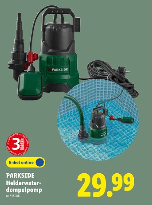 Helderwaterdompelpomp