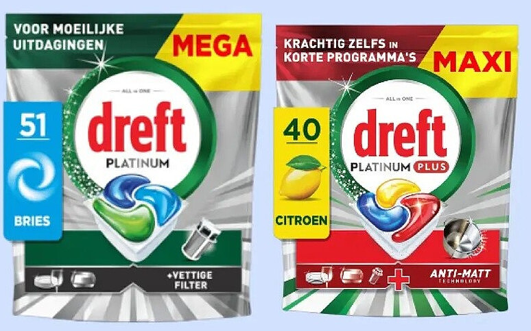 Dreft Platinum & Platinum Plus
