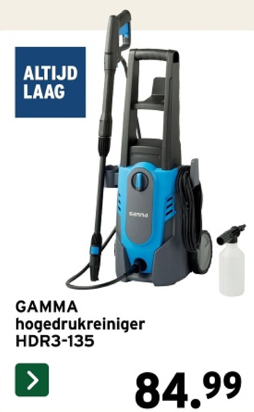 GAMMA hogedrukreiniger HDR3-135