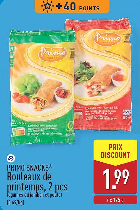 Rouleaux de printemps, 2pcs