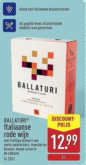 Italiaanse rode wijn