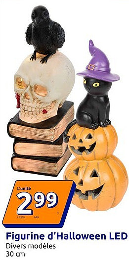 Figurine d'Halloween LED