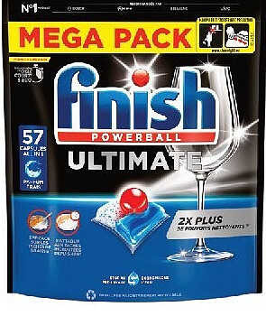 Capsules lave-vaisselle Ultimate Finish