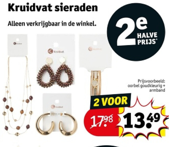 Kruidvat sieraden