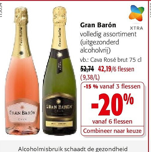 Gran Barón Cava Rosé brut 75 cl