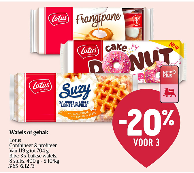 Wafels of gebak