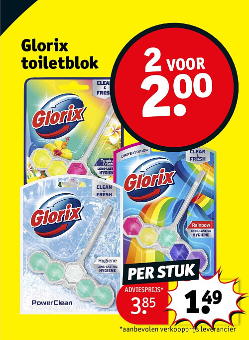 Glorix toiletblok