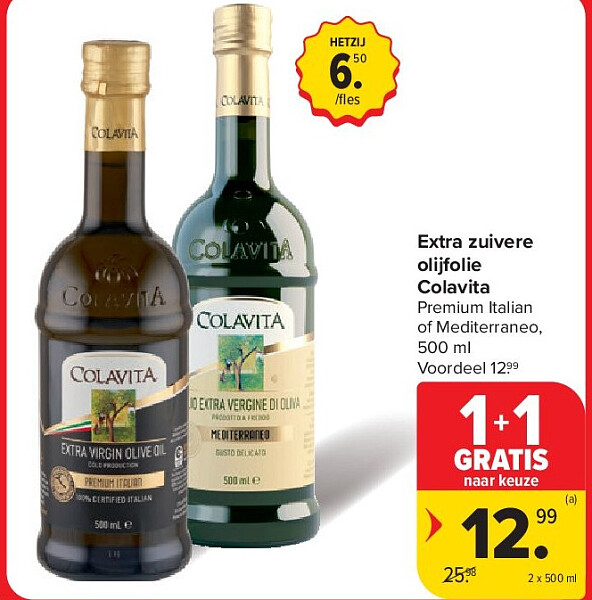 Extra zuivere olijfolie Colavita