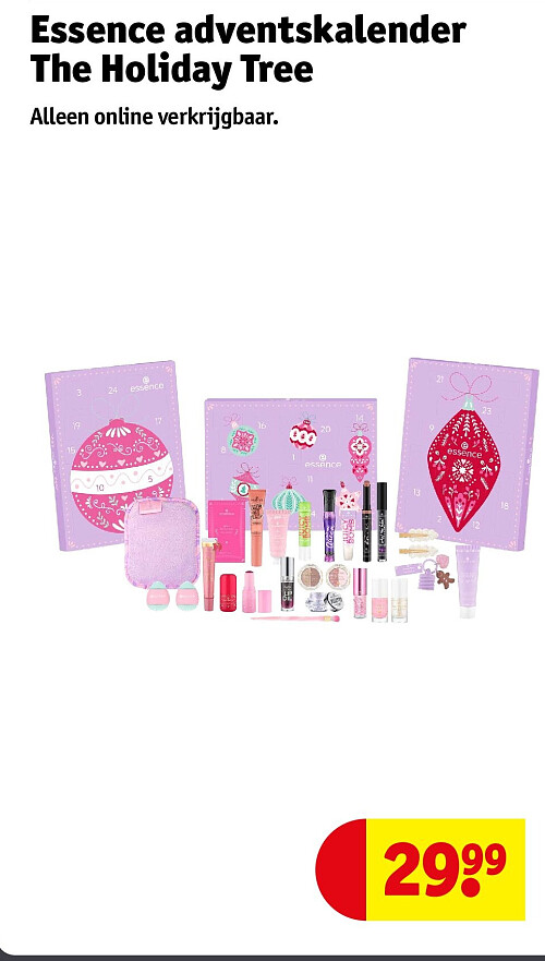 Essence adventskalender The Holiday Tree