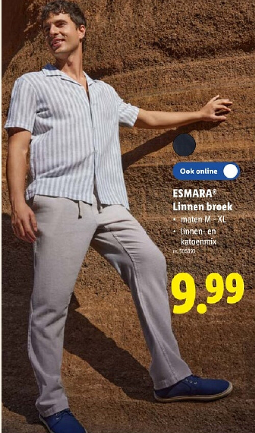 Linnen broek
