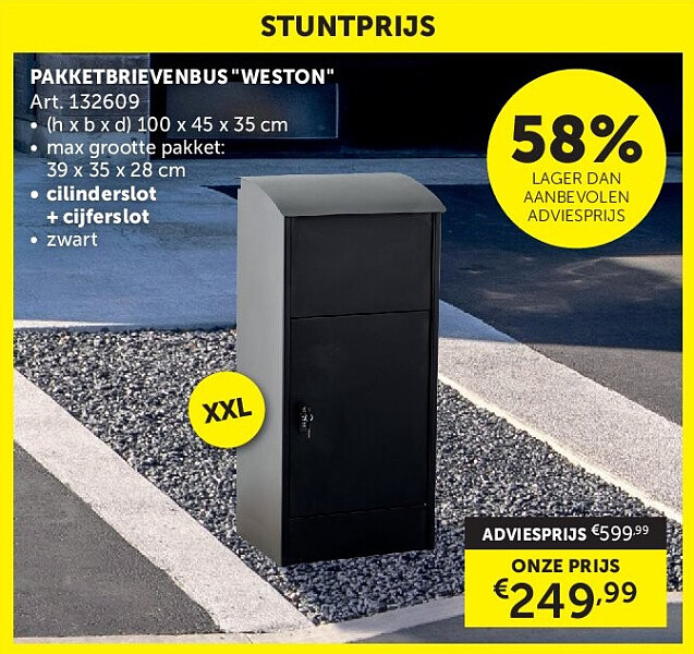 PAKKETBRIEVENBUS "WESTON"