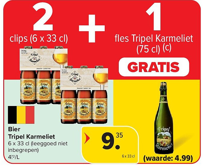 Bier Tripel Karmeliet
