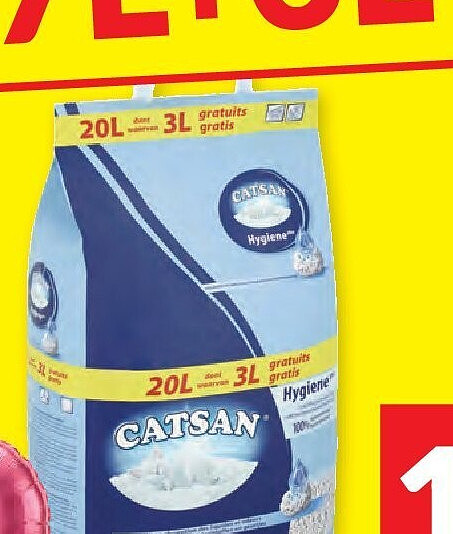 Catsan Hygiene Plus kattenbakvulling