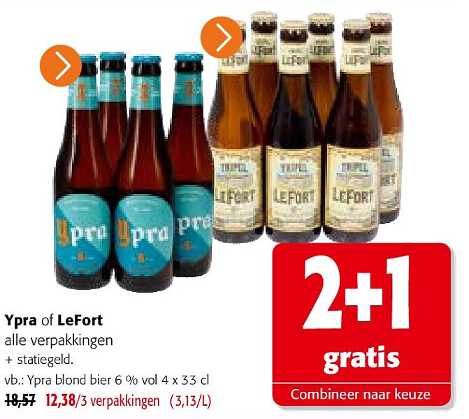Ypra blond bier 6 % vol 4 x 33 cl