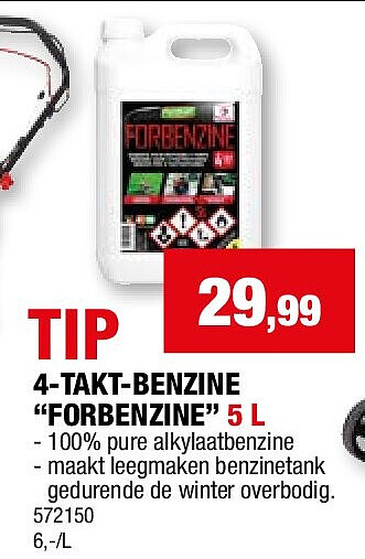 4-TAKT-BENZINE “FORBENZINE” 5 L