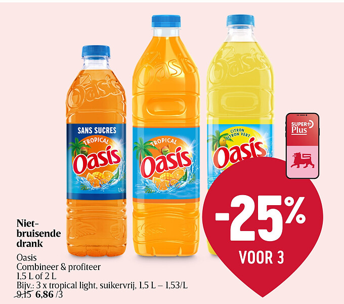 Nietbruisende drank