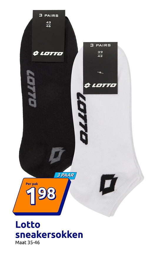 Lotto sneakersokken