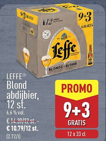 Blond abdijbier, 12st.
