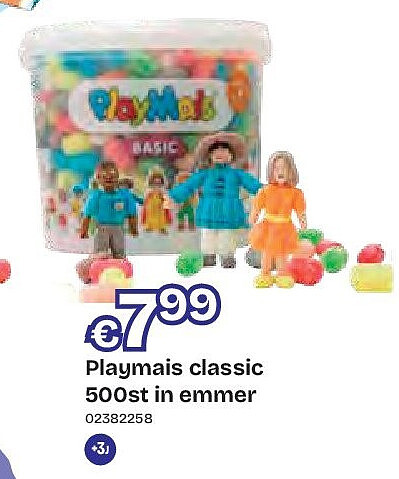 Playmais classic 500st in emmer