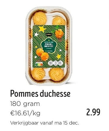Pommes duchesse