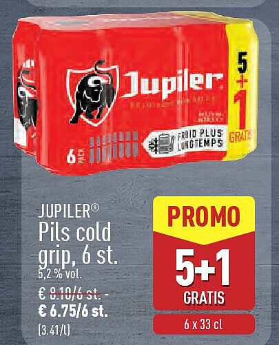 Pils cold grip, 6st.