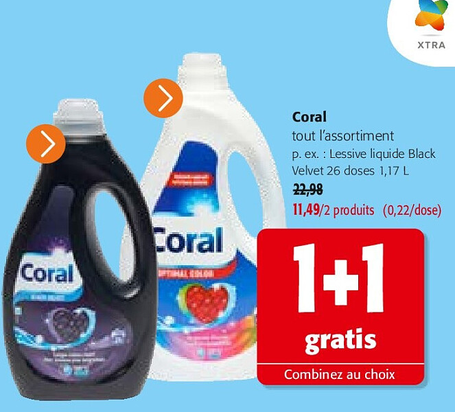 Coral tout l’assortiment