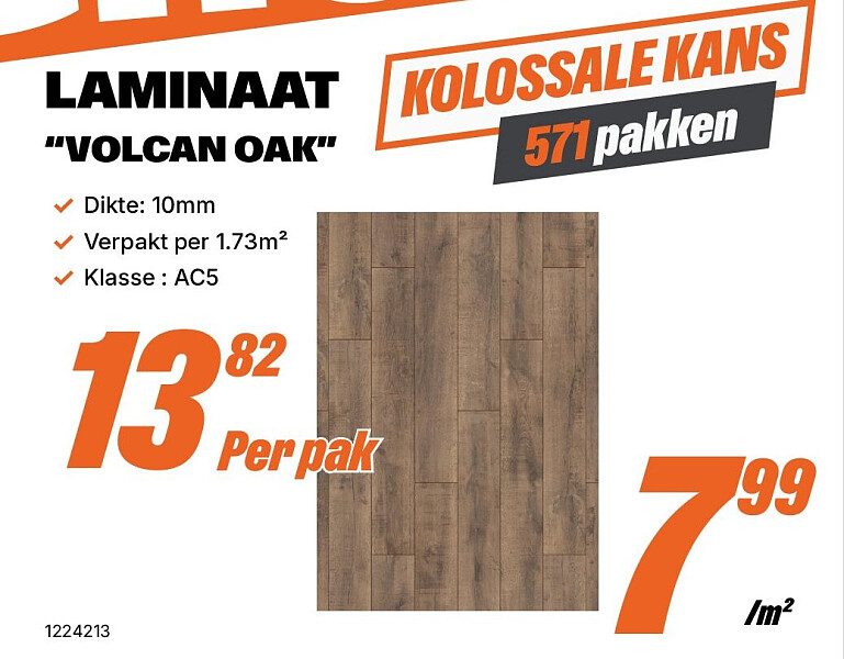 LAMINAAT “VOLCAN OAK”