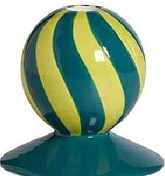 Kandelaar kerstbal swirl