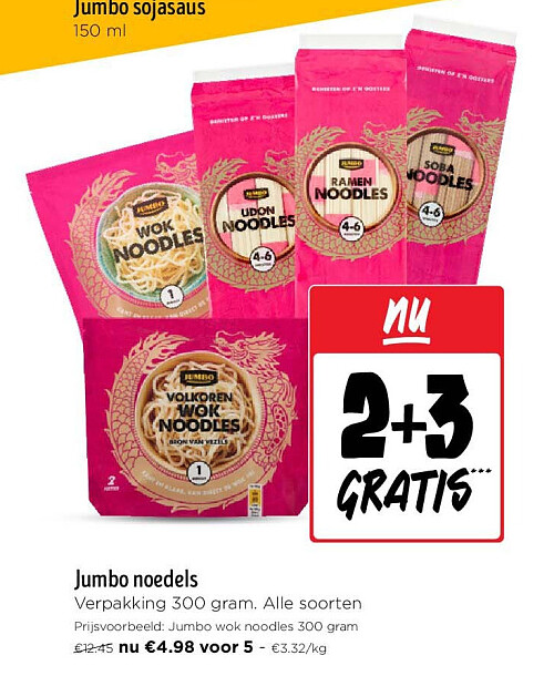 Jumbo noedels