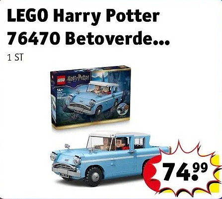 LEGO Harry Potter 76470 Betoverde...