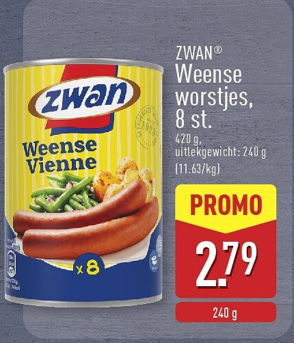 Weense worstjes, 8st.