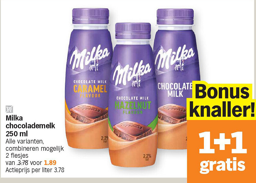 Milka chocolademelk 250 ml