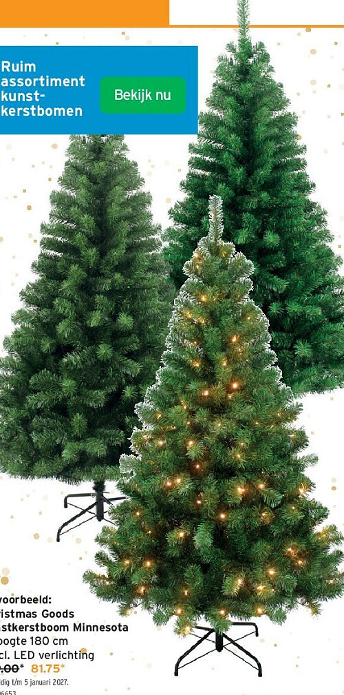 Christmas Goods kunstkerstboom Minnesota