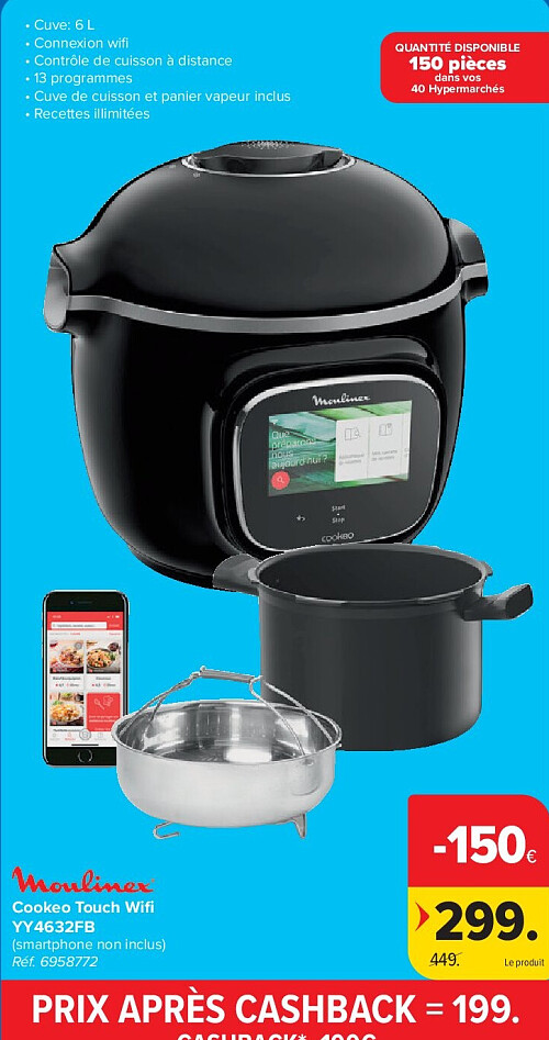 Cookeo Touch Wifi YY4632FB