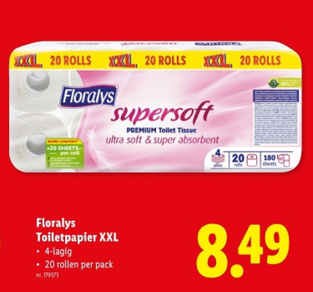Toiletpapier XXL
