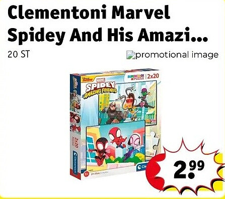 Clementoni Marvel Spidey And His Amazi...
